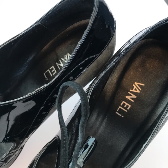 Vaneli peep toe saddle shoes with heel - Picture 2 of 8